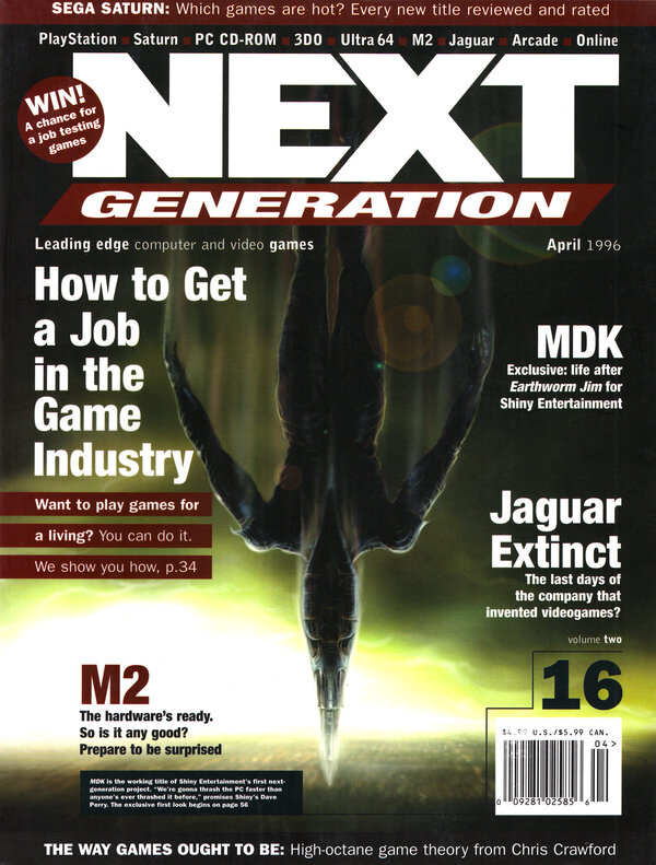 Next Generation Issue 16 (April 1996) cover